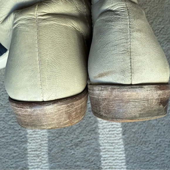 Free People All Leather Mont Blank Asymmetrical Sandals - Picture 9 of 11